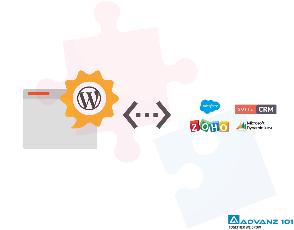 wordpress integration with crm